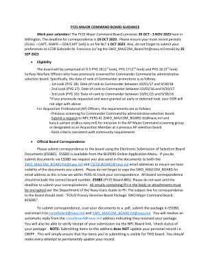 fy25 主要指挥委员会指导 - MyNavy HR